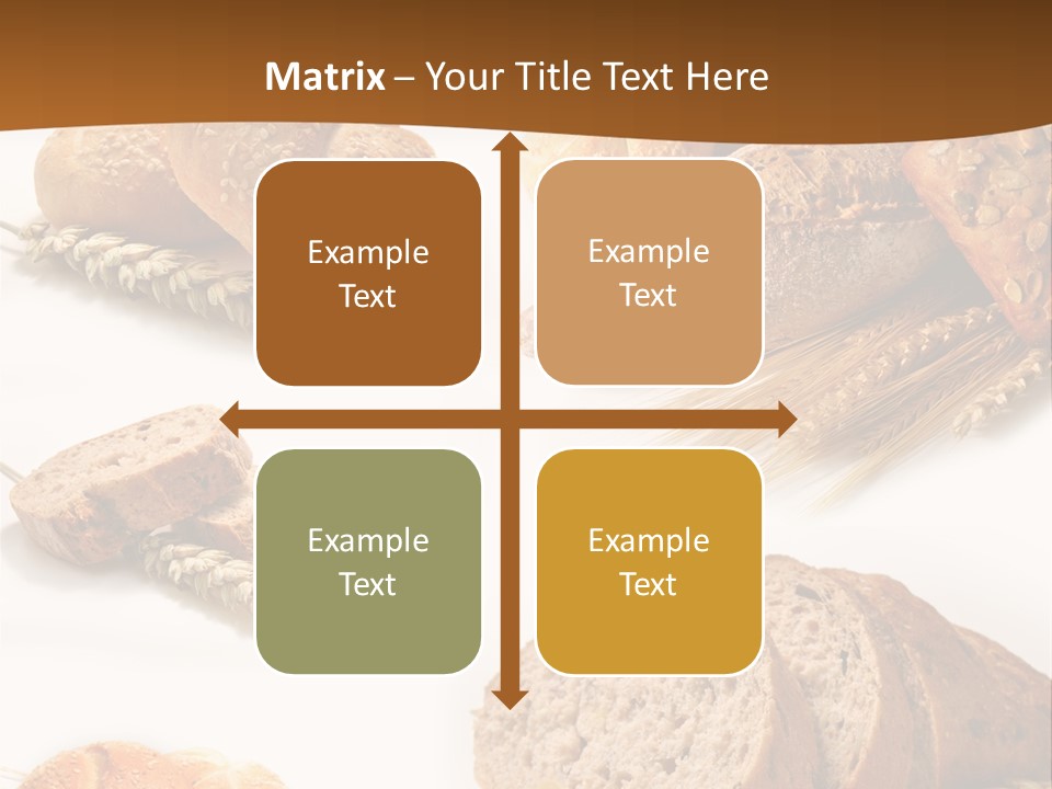 Kromka Chleba Kuchnia Zio PowerPoint Template