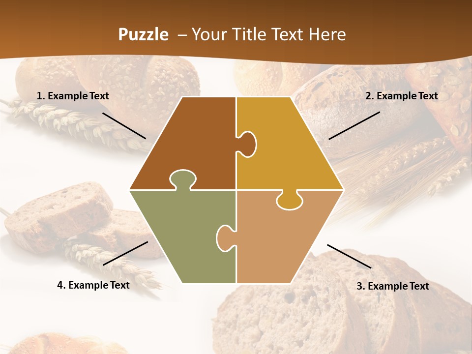 Kromka Chleba Kuchnia Zio PowerPoint Template