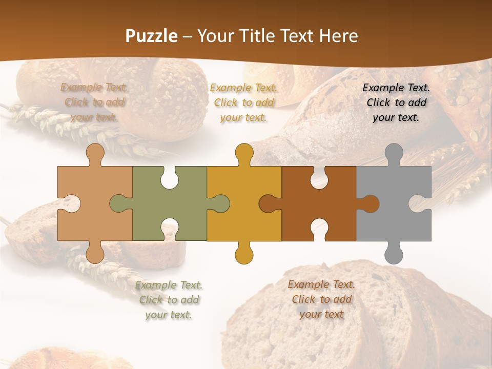 Kromka Chleba Kuchnia Zio PowerPoint Template