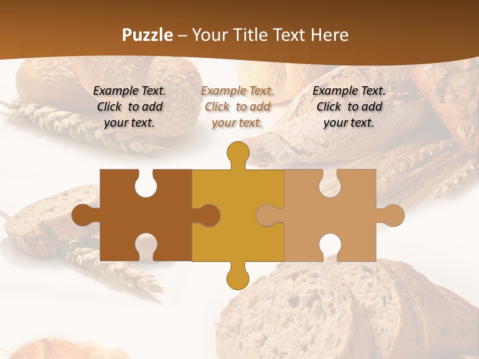 Kromka Chleba Kuchnia Zio PowerPoint Template