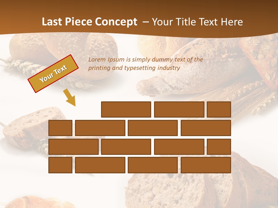 Kromka Chleba Kuchnia Zio PowerPoint Template