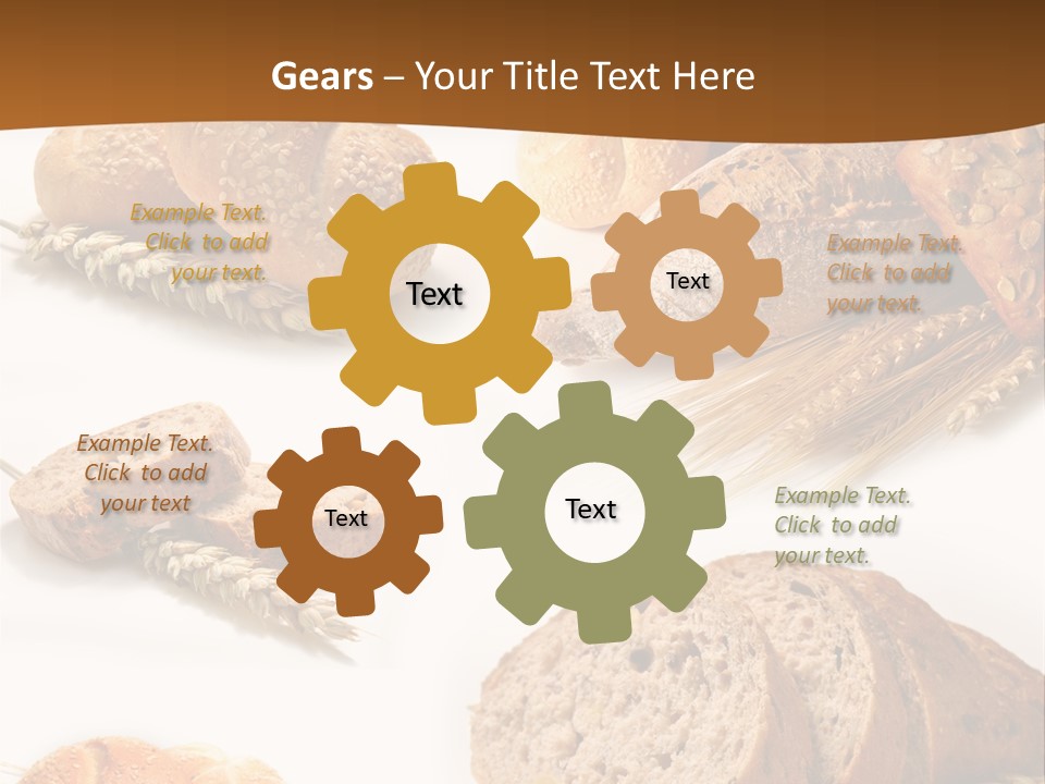 Kromka Chleba Kuchnia Zio PowerPoint Template