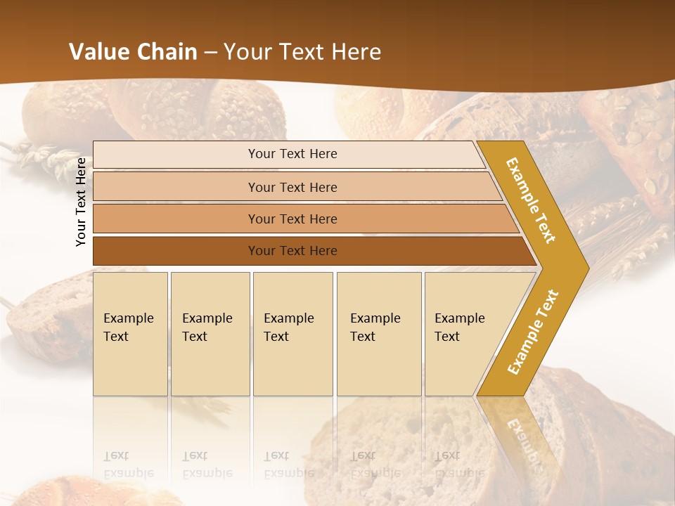 Kromka Chleba Kuchnia Zio PowerPoint Template