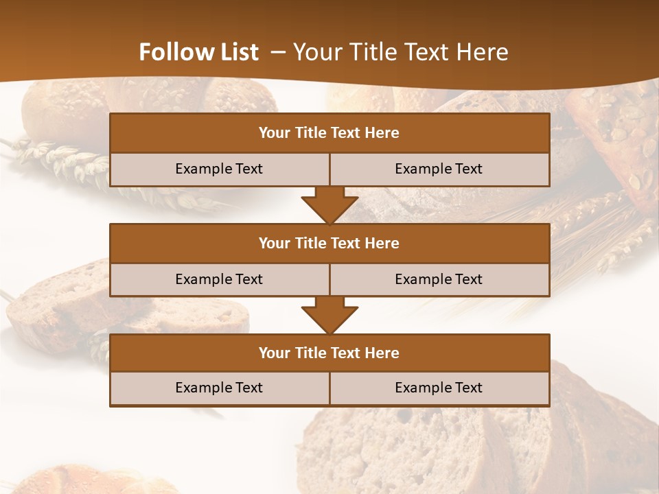Kromka Chleba Kuchnia Zio PowerPoint Template