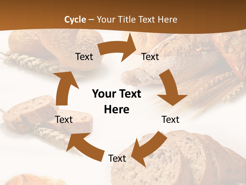 Kromka Chleba Kuchnia Zio PowerPoint Template