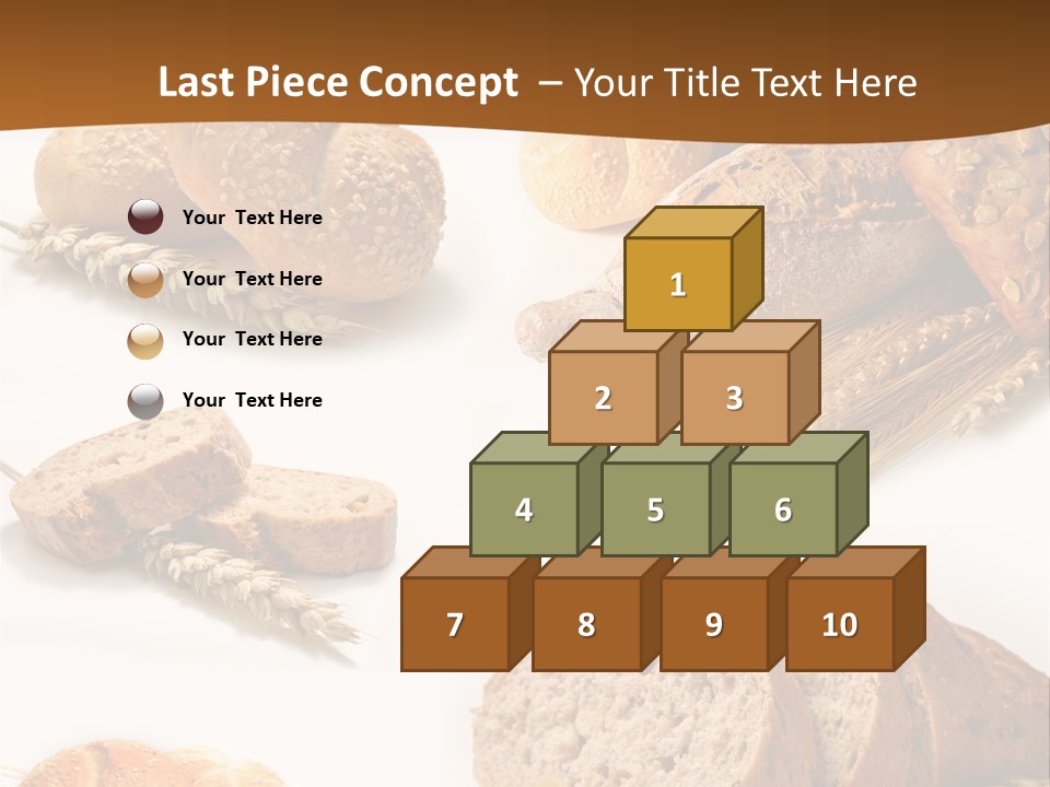 Kromka Chleba Kuchnia Zio PowerPoint Template