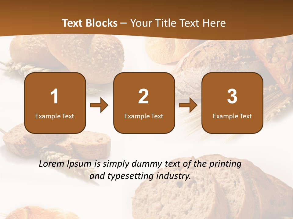 Kromka Chleba Kuchnia Zio PowerPoint Template