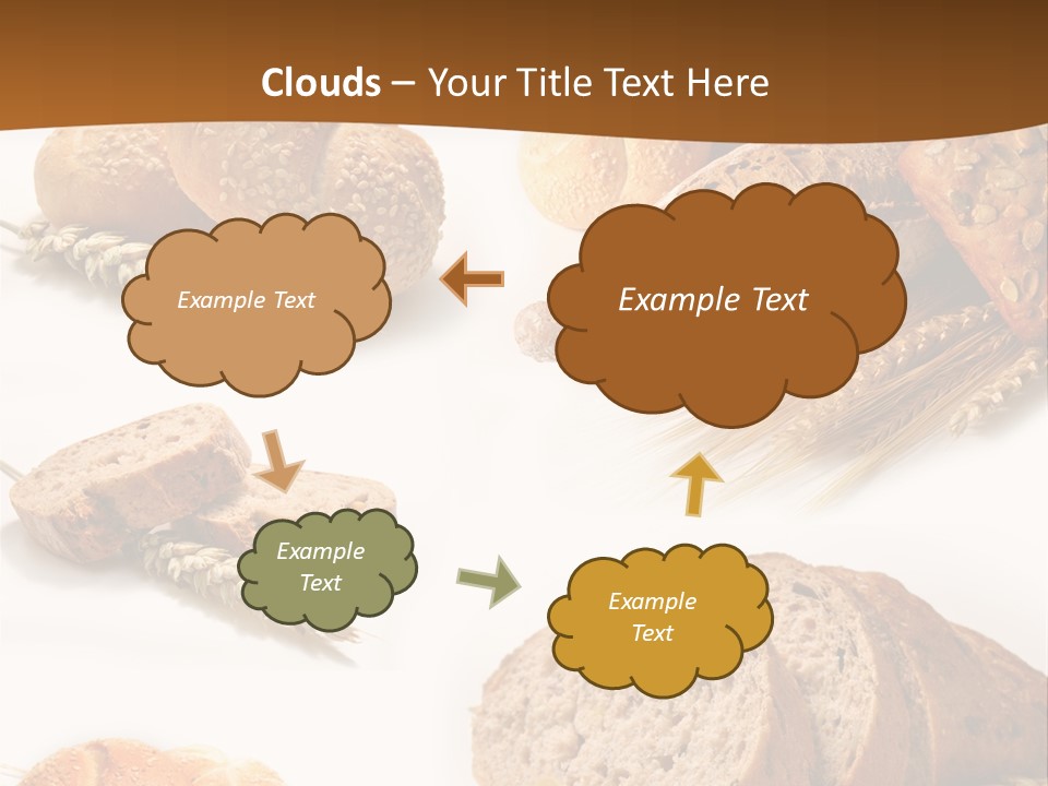 Kromka Chleba Kuchnia Zio PowerPoint Template