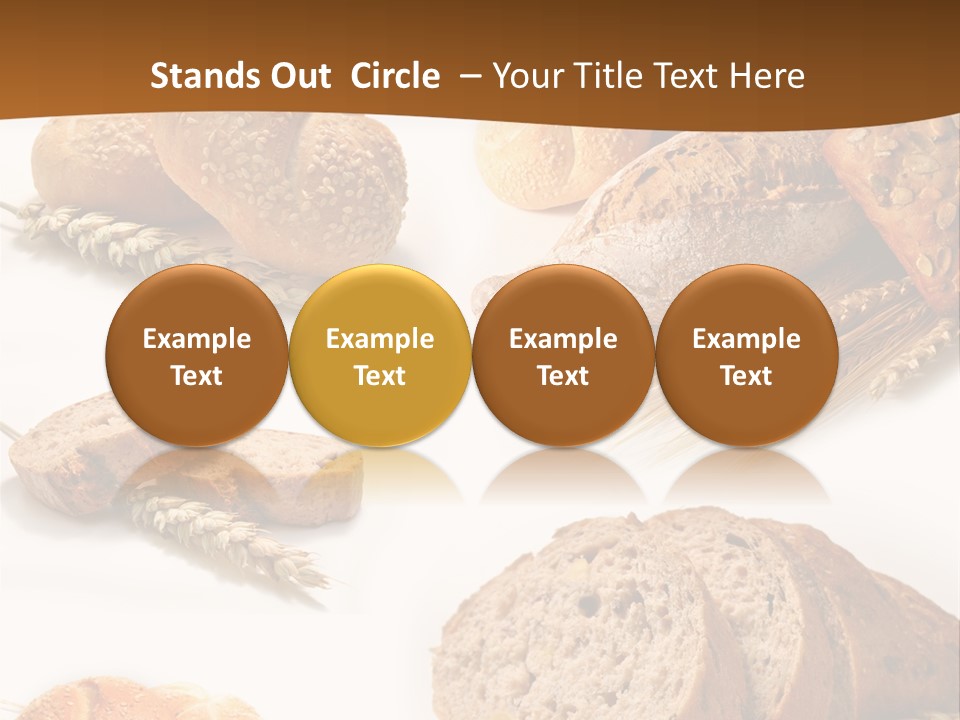 Kromka Chleba Kuchnia Zio PowerPoint Template