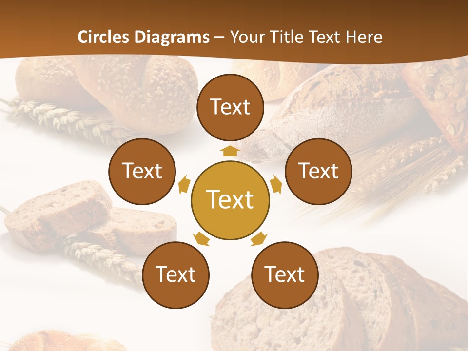 Kromka Chleba Kuchnia Zio PowerPoint Template