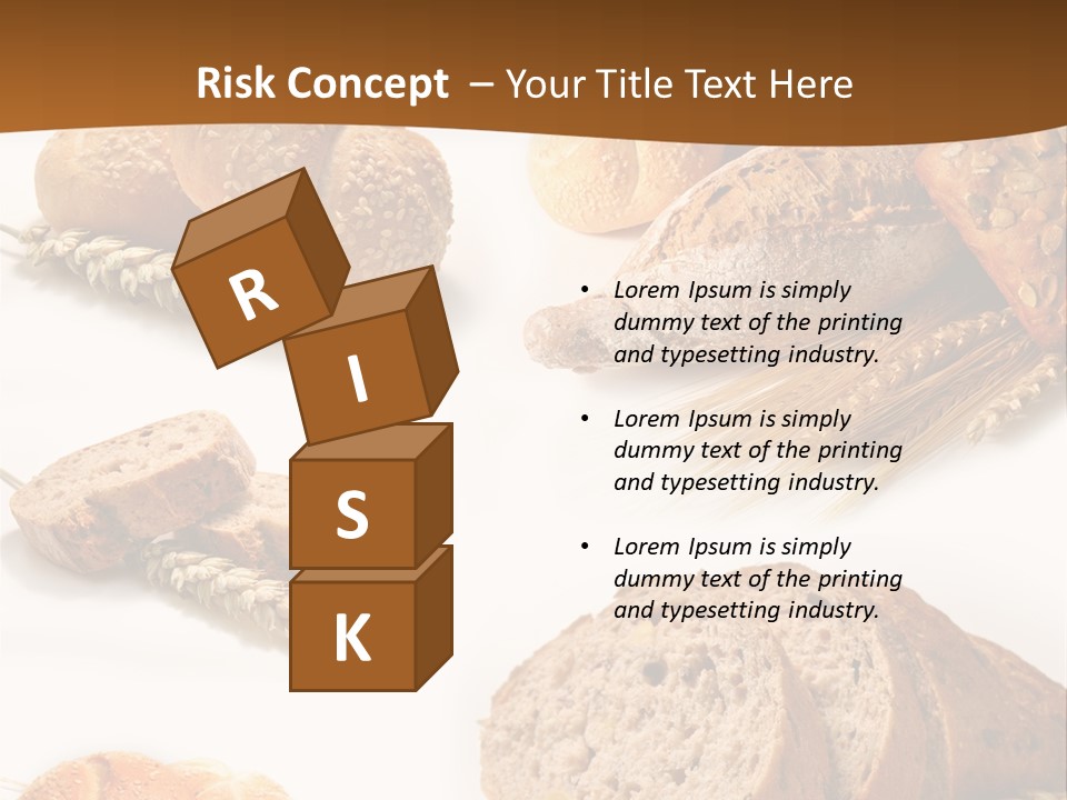 Kromka Chleba Kuchnia Zio PowerPoint Template