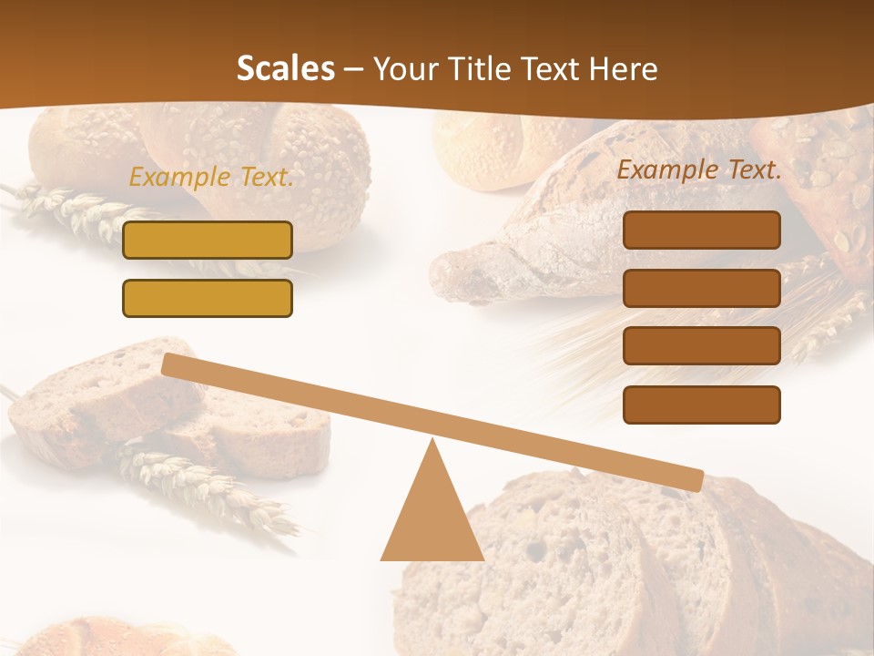 Kromka Chleba Kuchnia Zio PowerPoint Template
