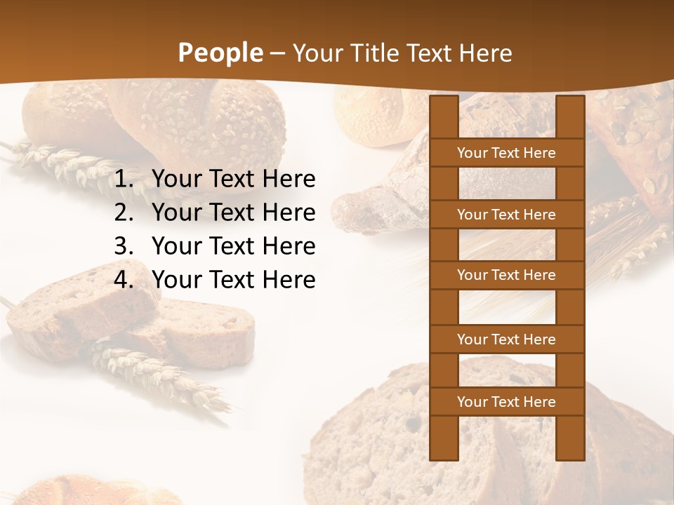 Kromka Chleba Kuchnia Zio PowerPoint Template