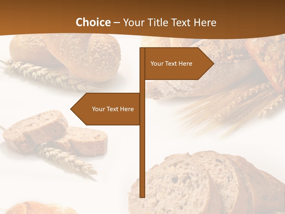 Kromka Chleba Kuchnia Zio PowerPoint Template