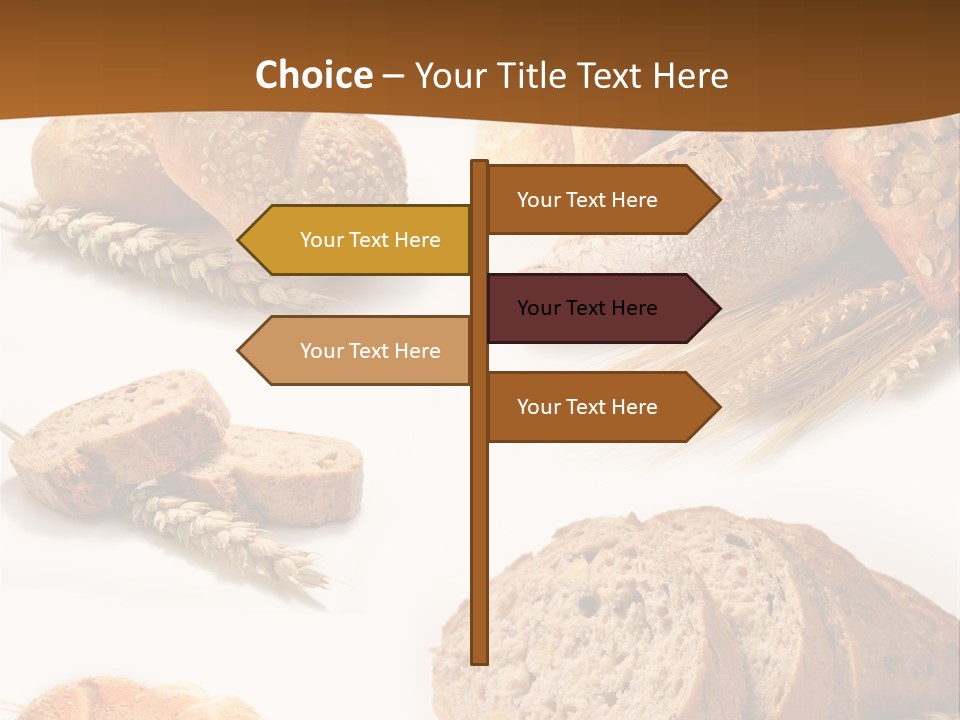 Kromka Chleba Kuchnia Zio PowerPoint Template