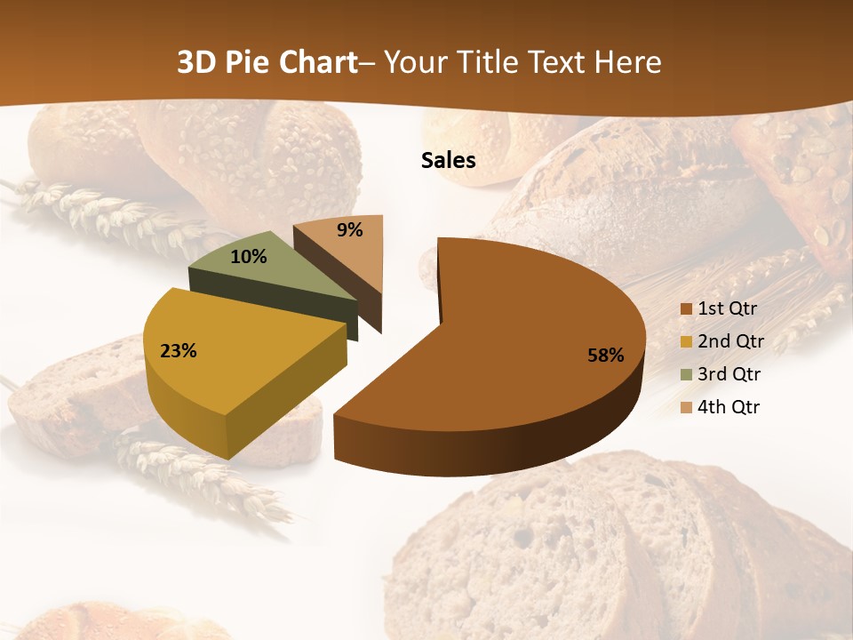Kromka Chleba Kuchnia Zio PowerPoint Template