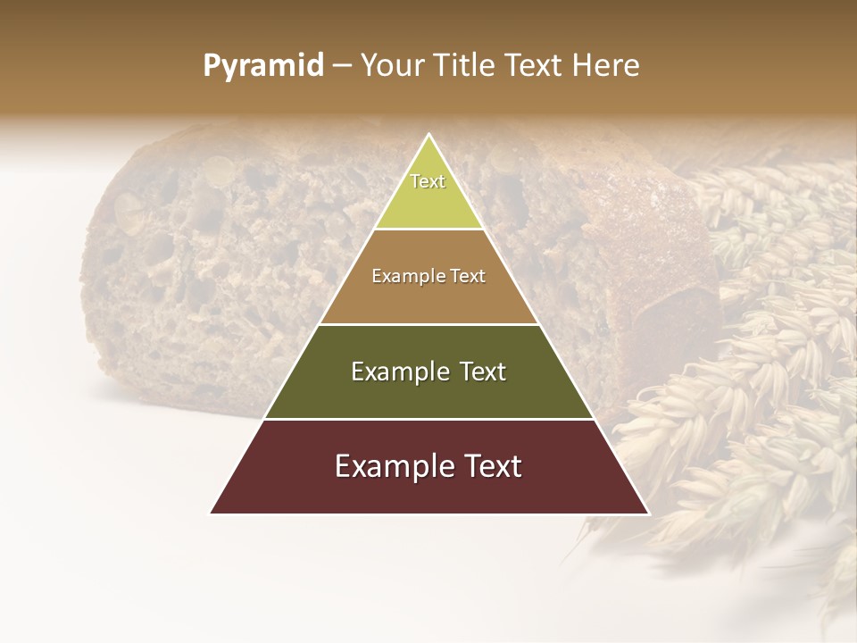 Natura Pola Kromka Chleba PowerPoint Template