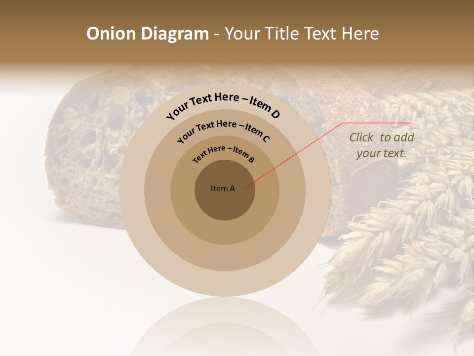 Natura Pola Kromka Chleba PowerPoint Template