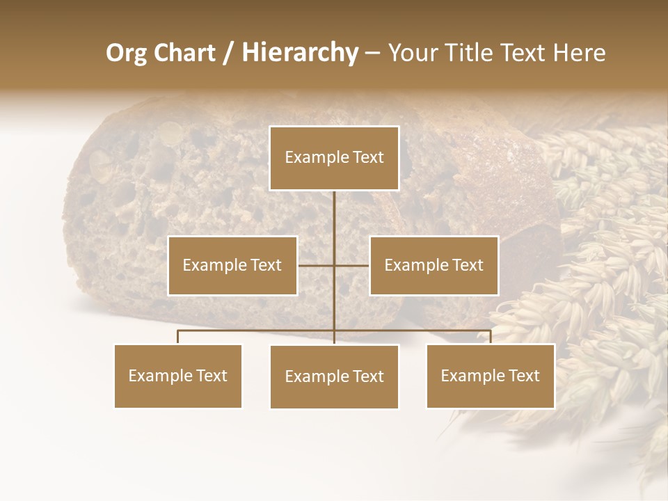Natura Pola Kromka Chleba PowerPoint Template