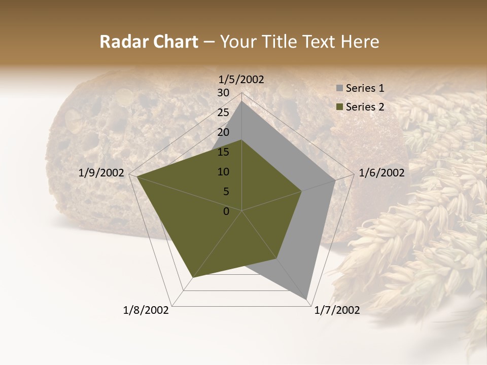 Natura Pola Kromka Chleba PowerPoint Template
