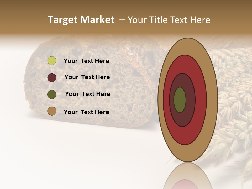 Natura Pola Kromka Chleba PowerPoint Template