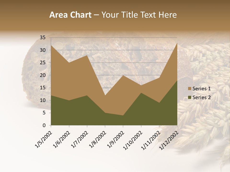 Natura Pola Kromka Chleba PowerPoint Template