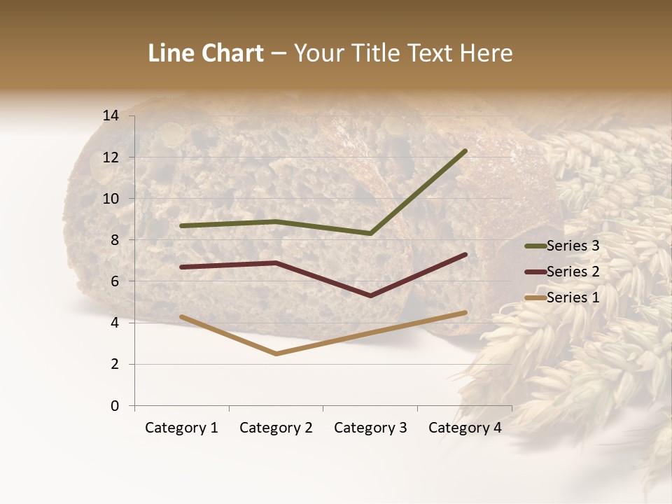 Natura Pola Kromka Chleba PowerPoint Template