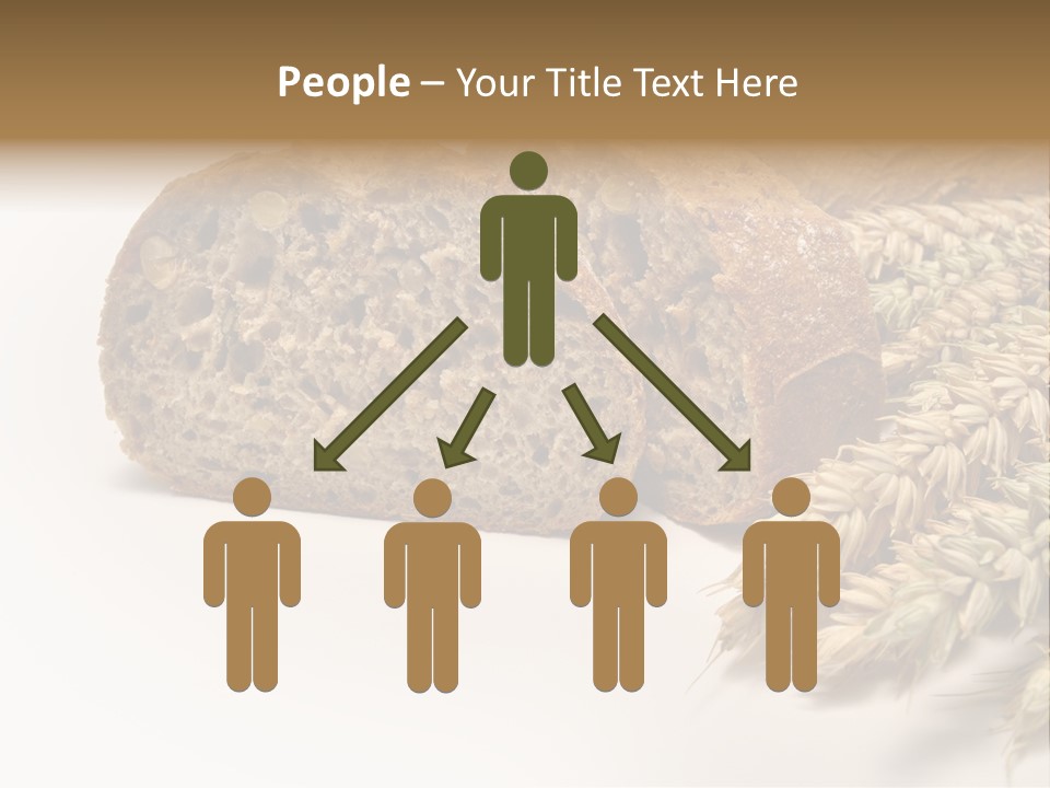Natura Pola Kromka Chleba PowerPoint Template