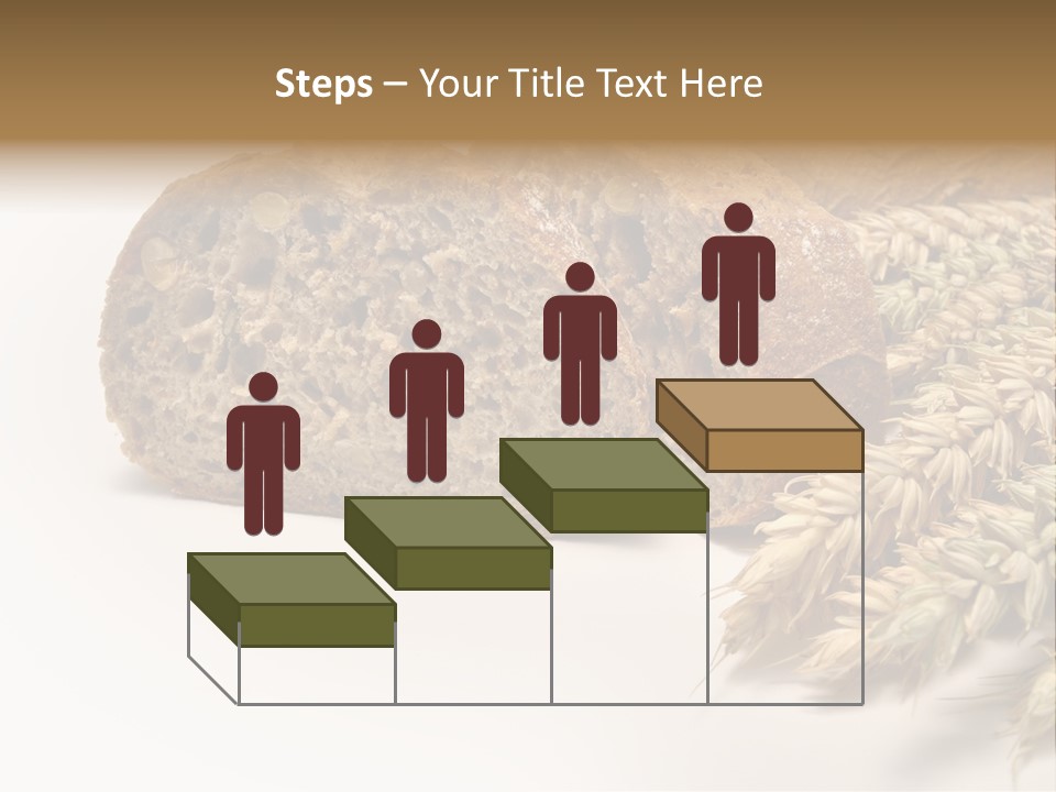 Natura Pola Kromka Chleba PowerPoint Template