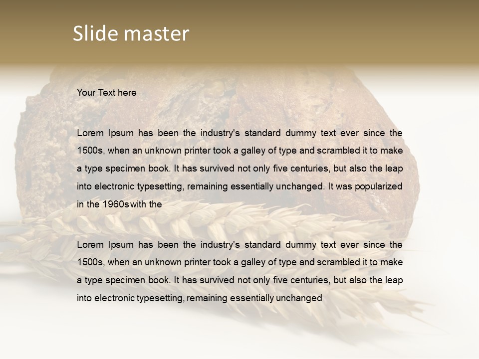 Pole Kuchnia Ekologia PowerPoint Template