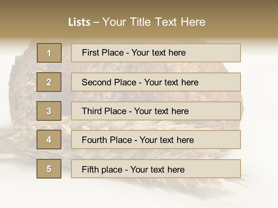 Pole Kuchnia Ekologia PowerPoint Template