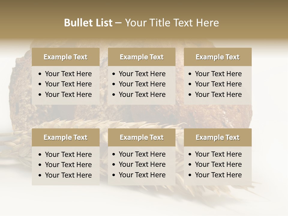 Pole Kuchnia Ekologia PowerPoint Template