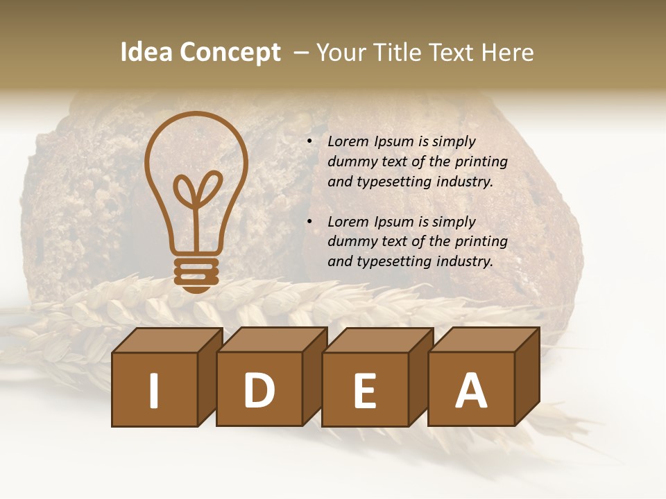 Pole Kuchnia Ekologia PowerPoint Template