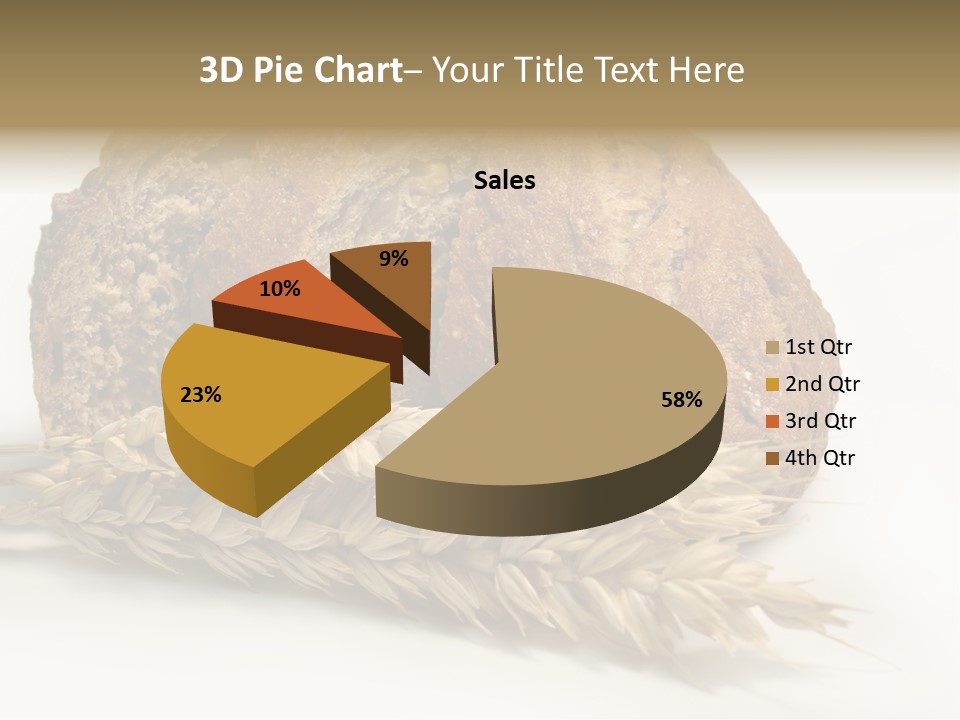 Pole Kuchnia Ekologia PowerPoint Template