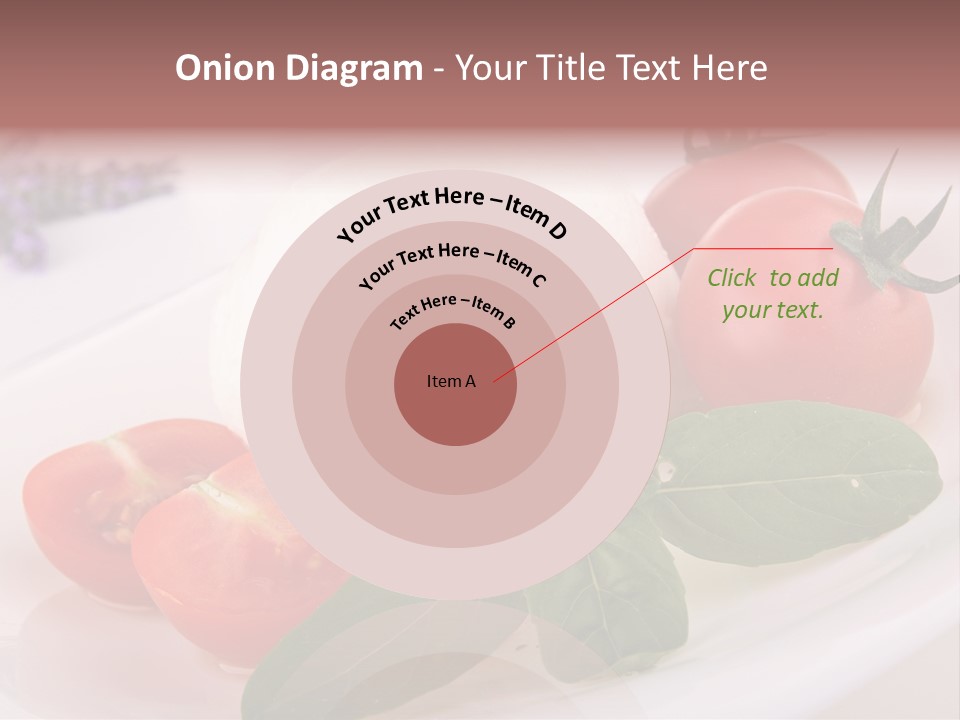 Cuisine Mozza Basilic PowerPoint Template