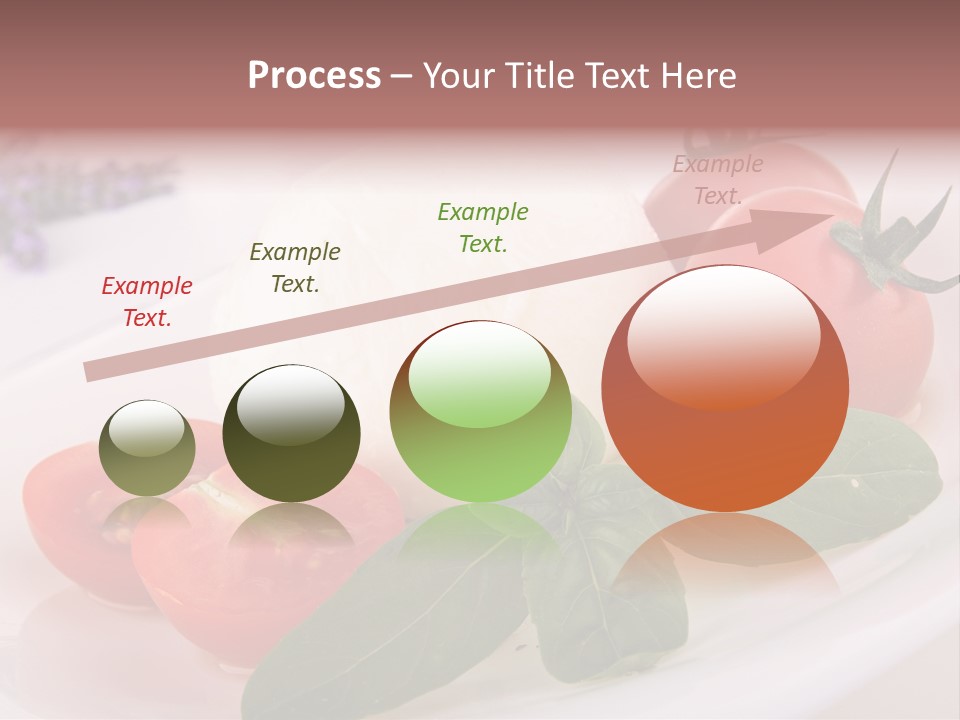 Cuisine Mozza Basilic PowerPoint Template