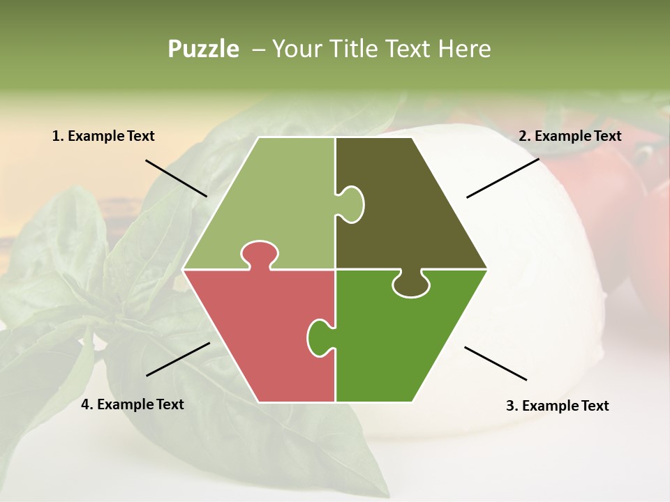 Caprese Buffalo Nutrition PowerPoint Template