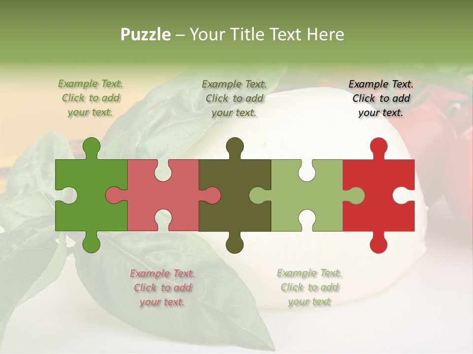 Caprese Buffalo Nutrition PowerPoint Template