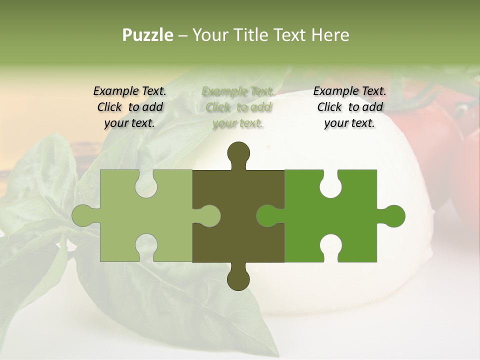 Caprese Buffalo Nutrition PowerPoint Template