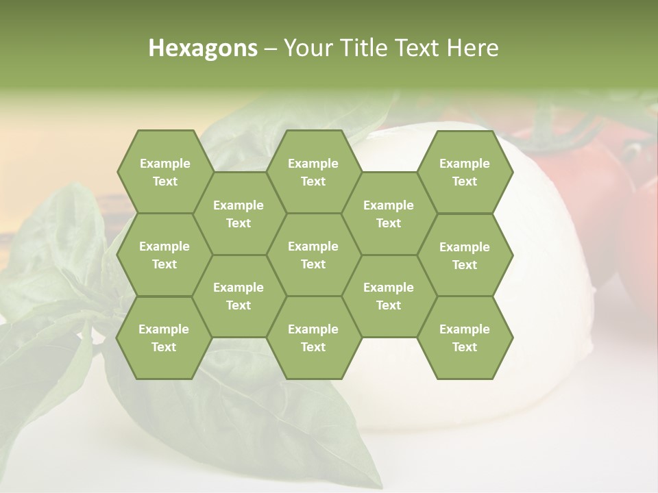 Caprese Buffalo Nutrition PowerPoint Template