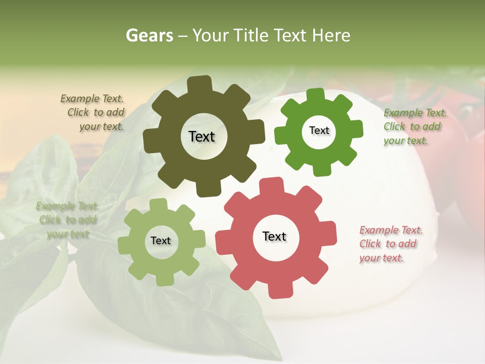 Caprese Buffalo Nutrition PowerPoint Template