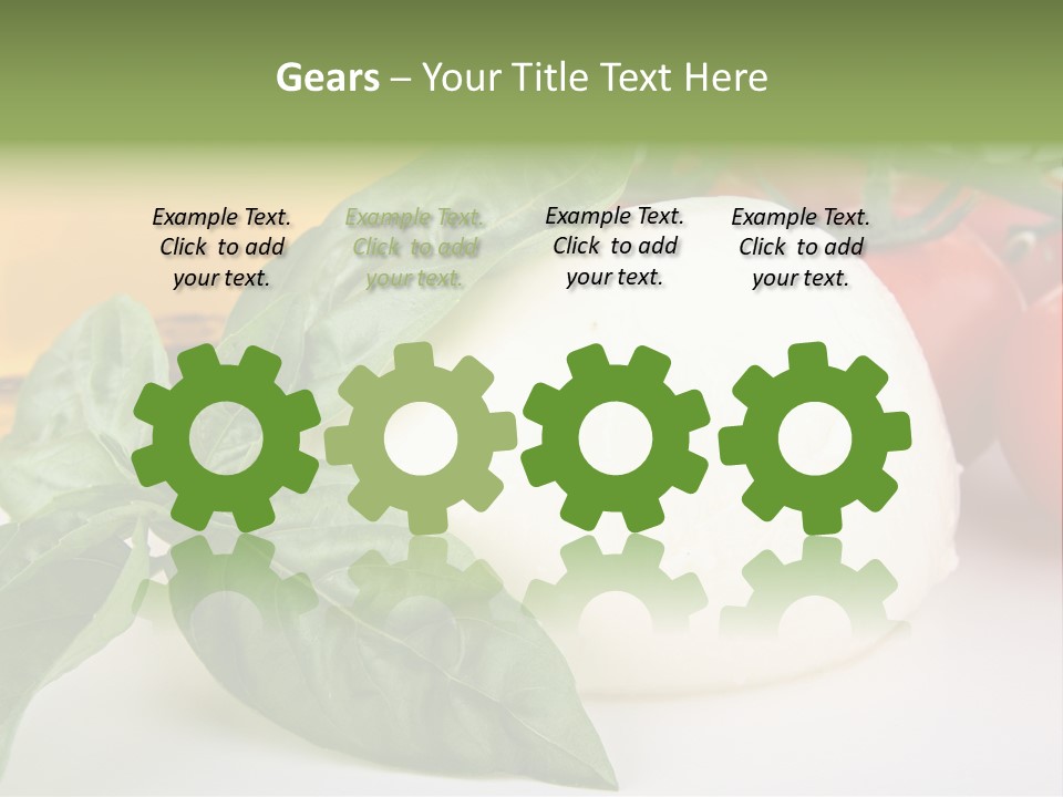 Caprese Buffalo Nutrition PowerPoint Template