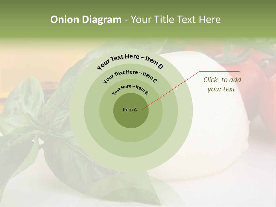 Caprese Buffalo Nutrition PowerPoint Template