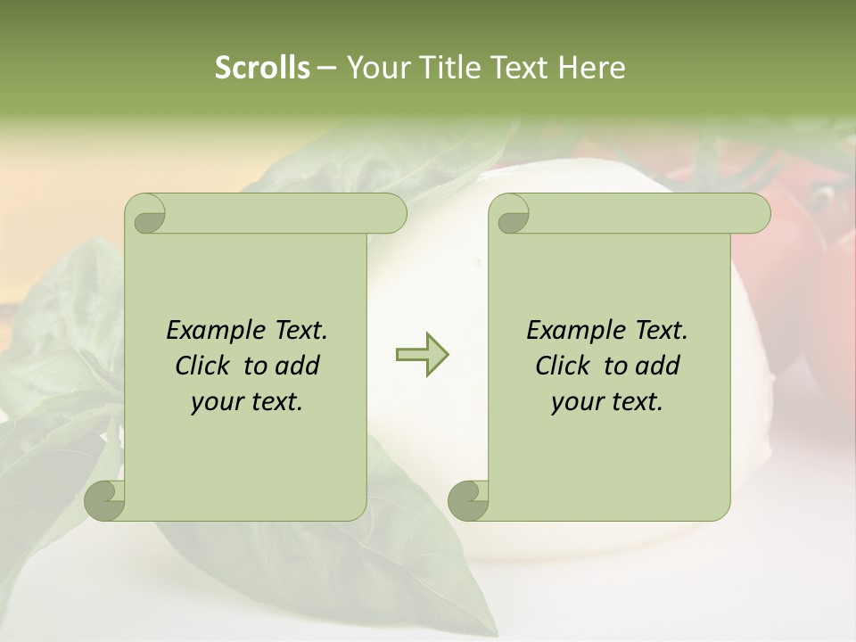 Caprese Buffalo Nutrition PowerPoint Template