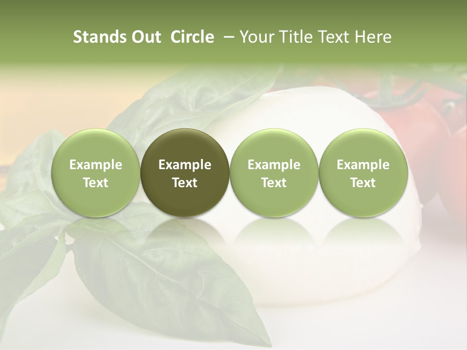 Caprese Buffalo Nutrition PowerPoint Template