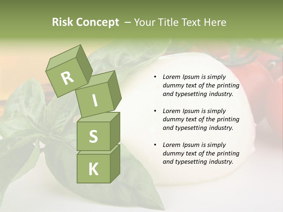 Caprese Buffalo Nutrition PowerPoint Template