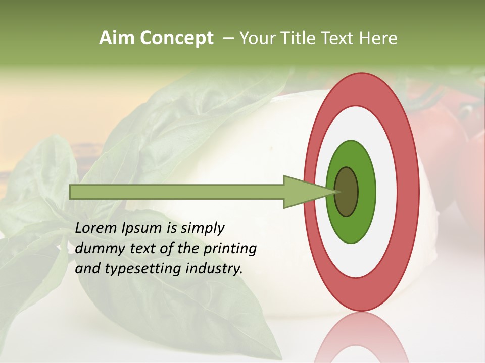 Caprese Buffalo Nutrition PowerPoint Template