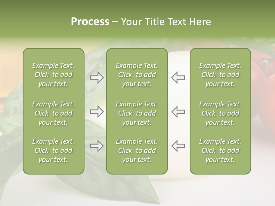 Caprese Buffalo Nutrition PowerPoint Template