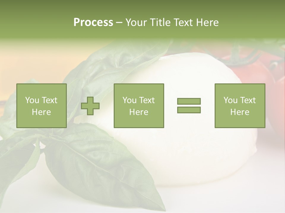 Caprese Buffalo Nutrition PowerPoint Template
