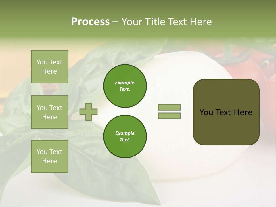 Caprese Buffalo Nutrition PowerPoint Template